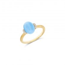Gelbgold Ring mit Aquamarin von Nanis bei Juwelier Fridrich in München