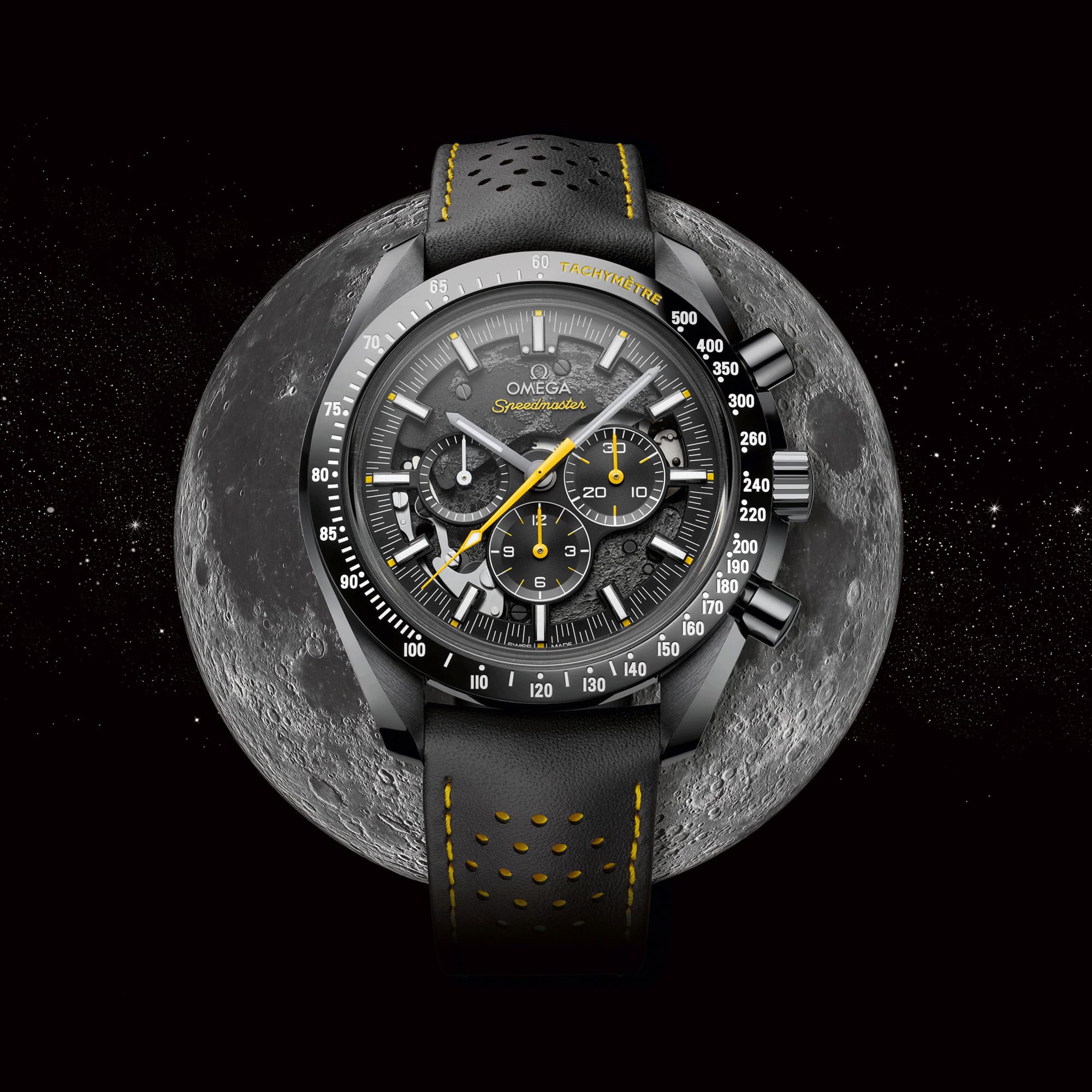 Speedmaster Dark Side of the Moon Chronograph 44.25 mm "Dark Side of the Moon" Apollo 8