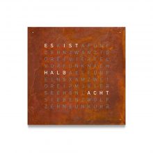 CLASSIC CREATOR'S EDITION RUST von QLOCKTWO bei Juwelier Fridrich in München