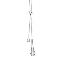 Weißgold Collier CALLA mit Brillant von Schaffrath bei Juwelier Fridrich in München