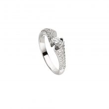 Weißgold Ring "Calla" mit Brillanten von Schaffrath bei Juwelier Fridrich in München