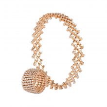 Serafino Roségold Multi Size Ring und Armband mit 7 Brillant-Reihen von Serafino Consoli bei Juwelier Fridrich in München