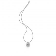 Weißgold Collier "La Fleur" in rund mit Brillanten von Atelier Fridrich bei Juwelier Fridrich in München