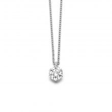 Weißgold Collier "Fridrich Solitär" mit Brillant von Atelier Fridrich bei Juwelier Fridrich in München