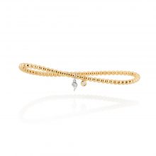 Gelbgold Armband mit Brillant von Capolavoro bei Juwelier Fridrich in München