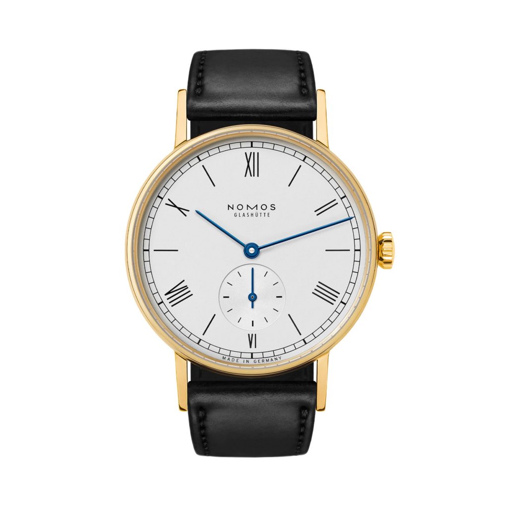 Ludwig Gold von NOMOS Glashütte bei Juwelier Fridrich in München