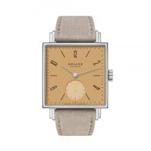 Tetra Ochra - Edelstahlboden von NOMOS Glashütte bei Juwelier Fridrich in München