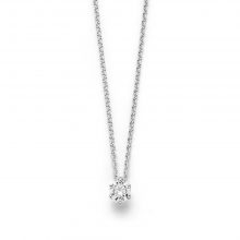 Weißgold Collier "Fridrich Solitär II" mit Brillant von Atelier Fridrich bei Juwelier Fridrich in München