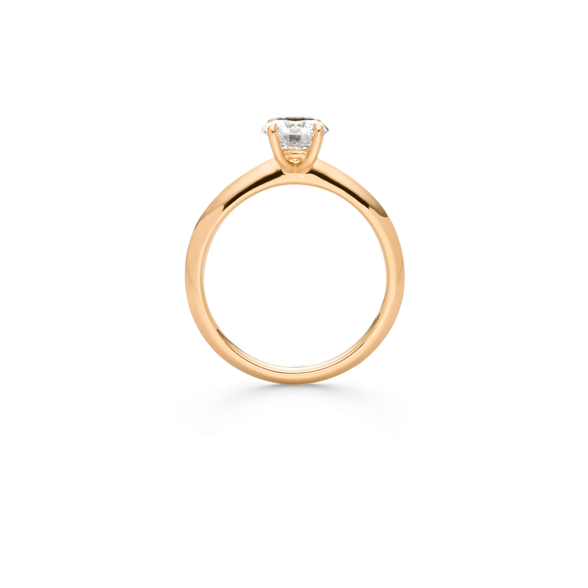 Roségold Ring "4-You" mit Brillant