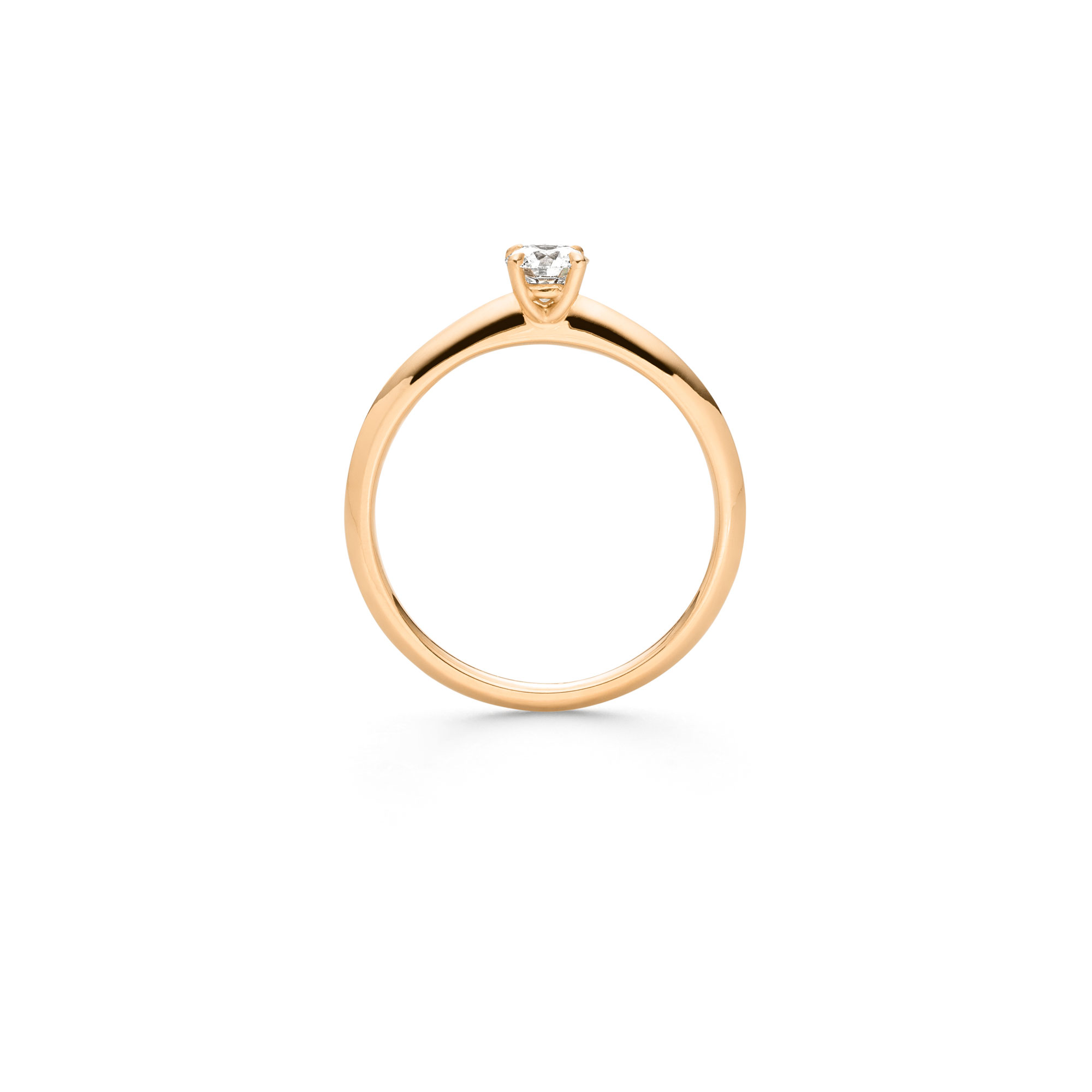 Roségold Ring "4-You" mit Brillant
