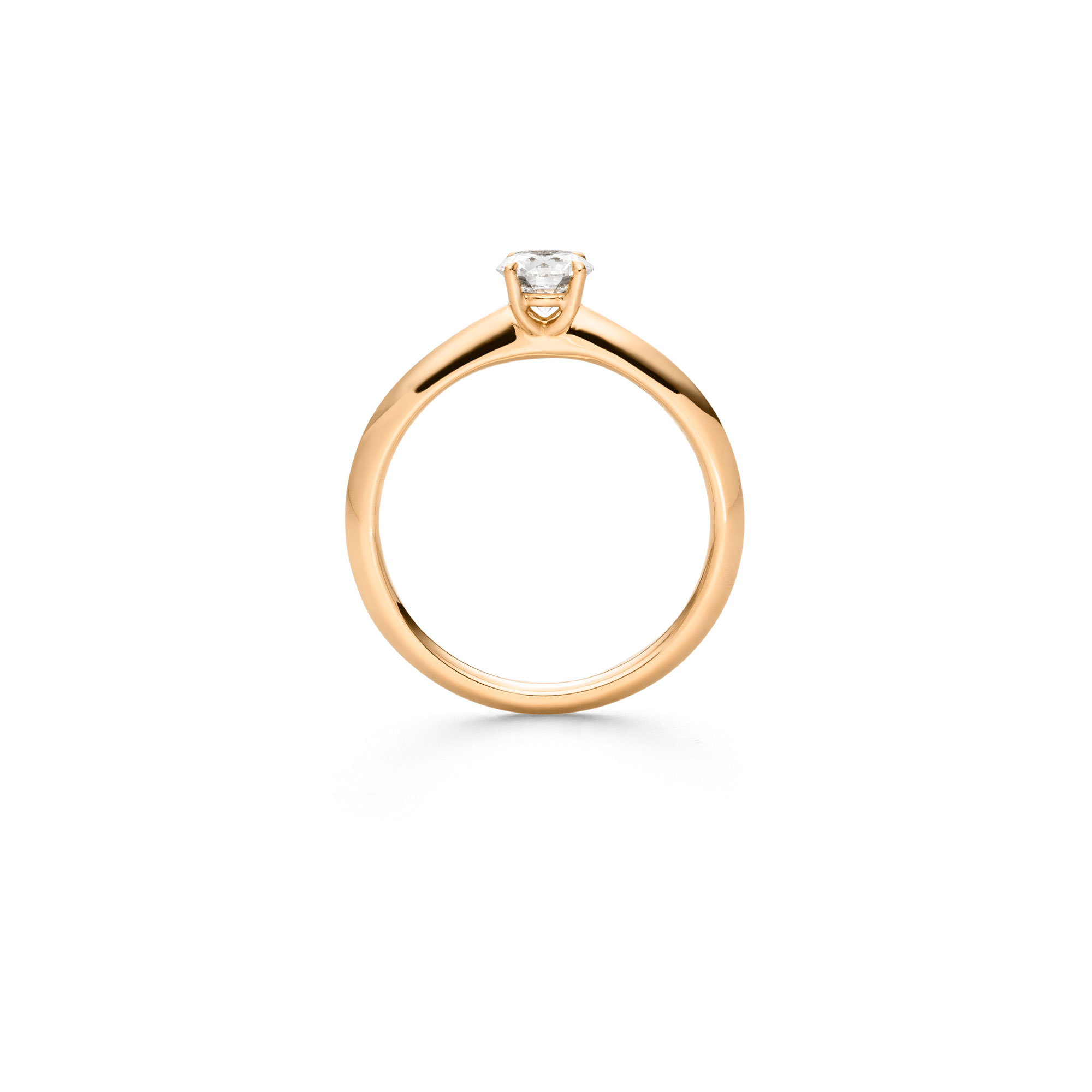 Roségold Ring "4-You" mit Brillant