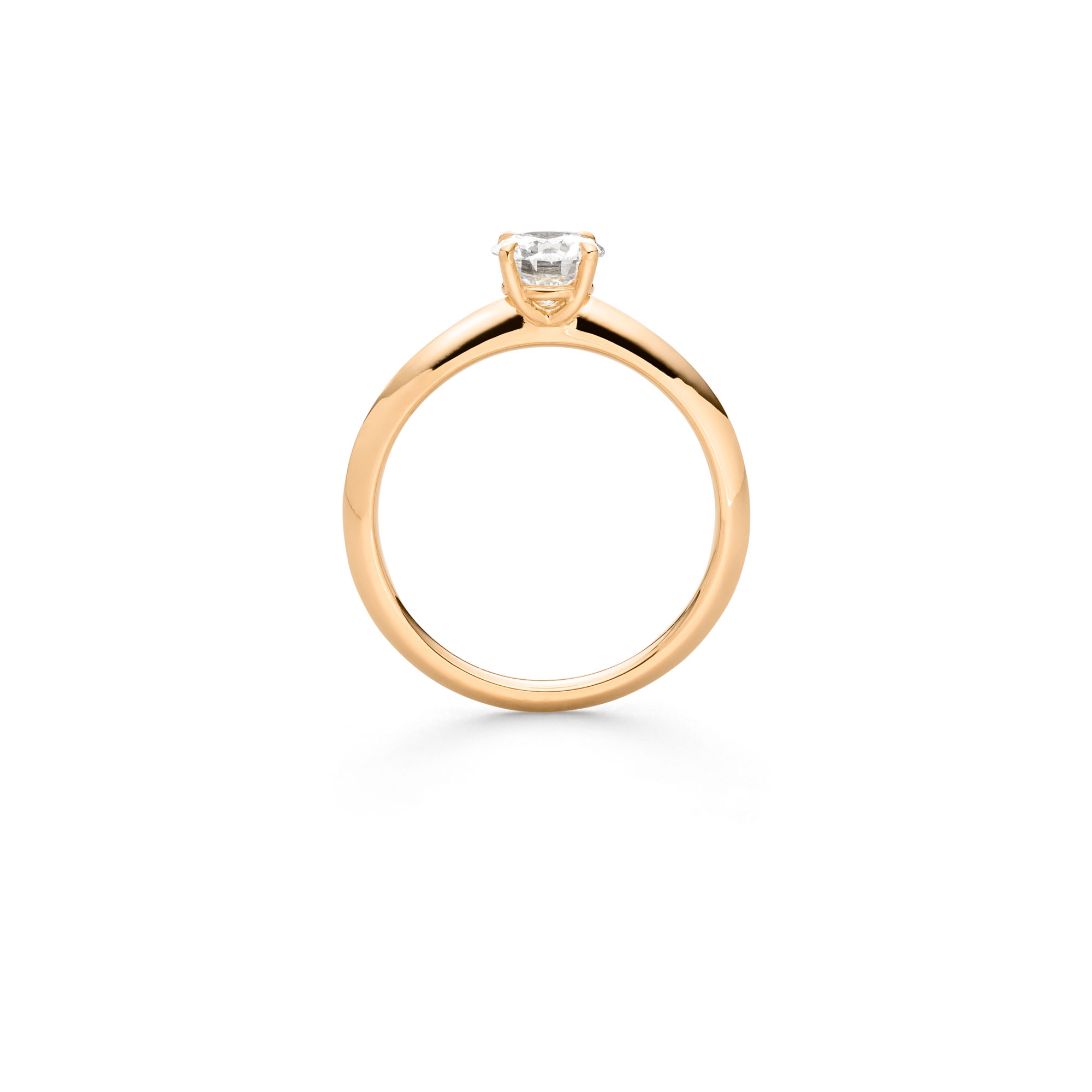 Roségold Ring "4-You" mit Brillant