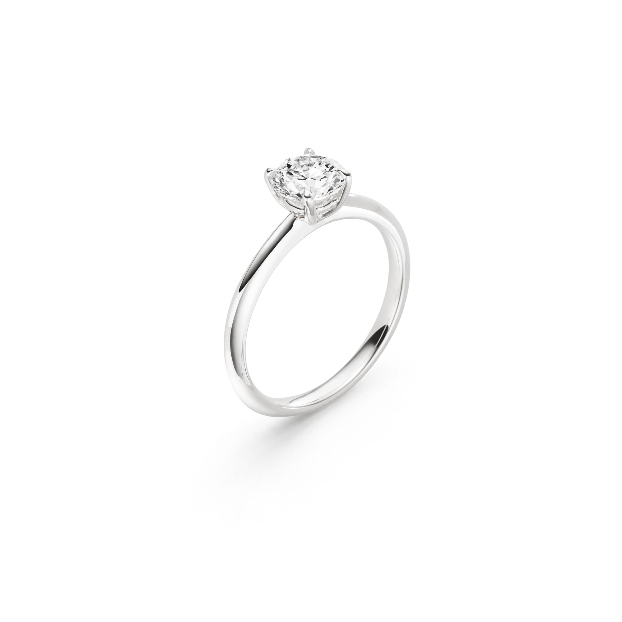 Platin Ring "4-You" mit Brillant von Atelier Fridrich bei Juwelier Fridrich in München