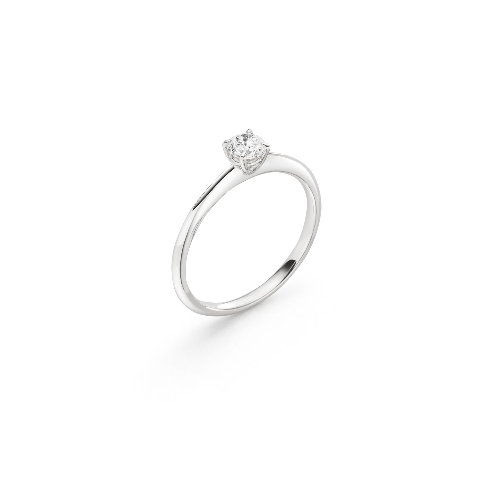 Platin Ring "4-You" mit Brillant von Atelier Fridrich bei Juwelier Fridrich in München