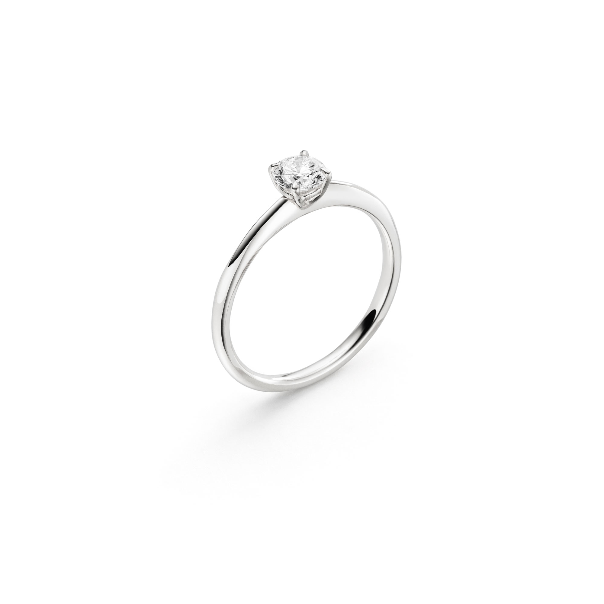 Platin Ring "4-You" mit Brillant von Atelier Fridrich bei Juwelier Fridrich in München