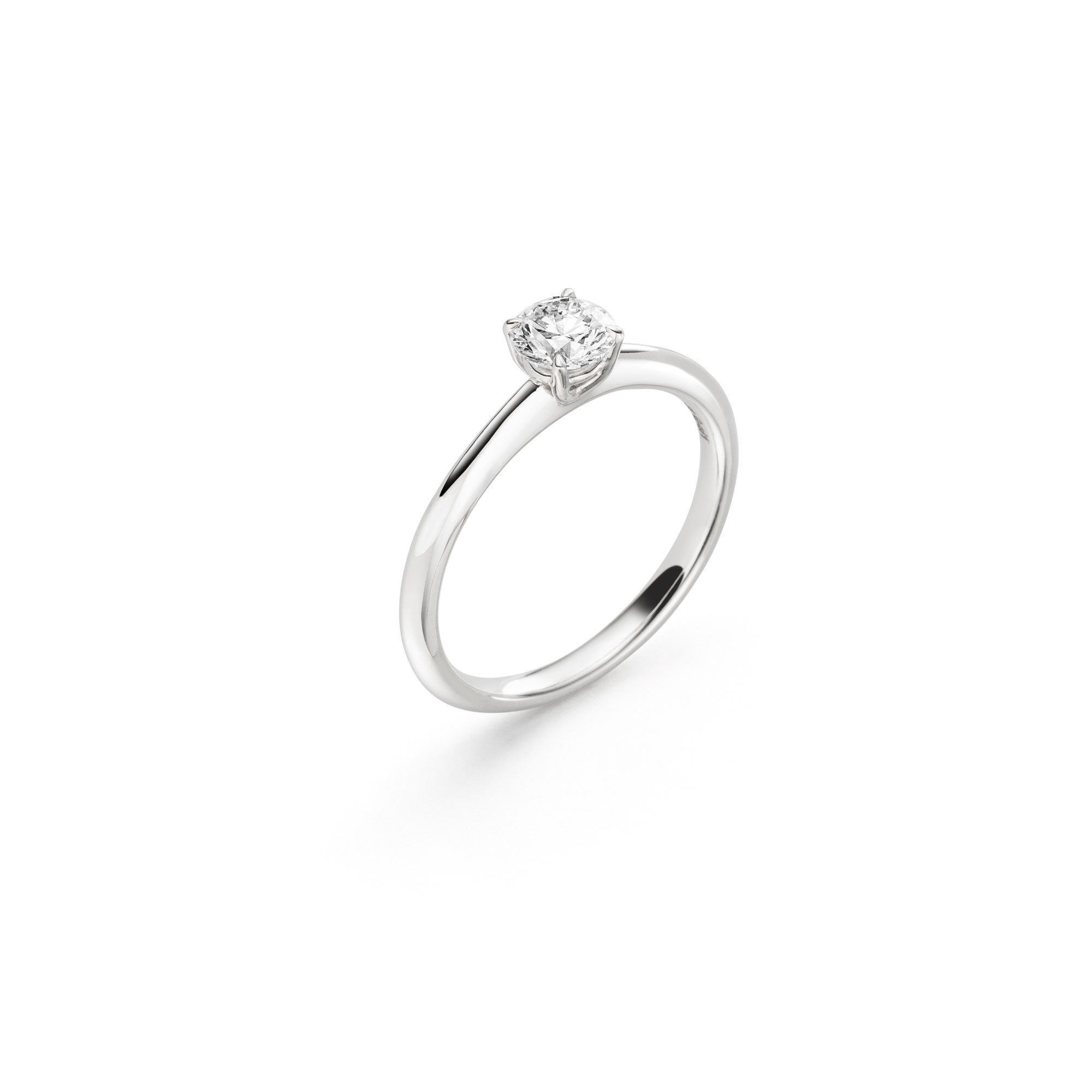 Platin Ring "4-You" mit Brillant von Atelier Fridrich bei Juwelier Fridrich in München