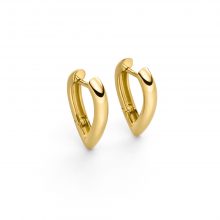 Gelbgold Creolen von Clioro bei Juwelier Fridrich in München