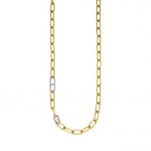 Gelb- und Weißgold Kette mit Diamanten von Clioro bei Juwelier Fridrich in München