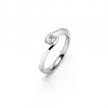 Platin Ring mit Diamanten von Eugen Dettinger bei Juwelier Fridrich in München