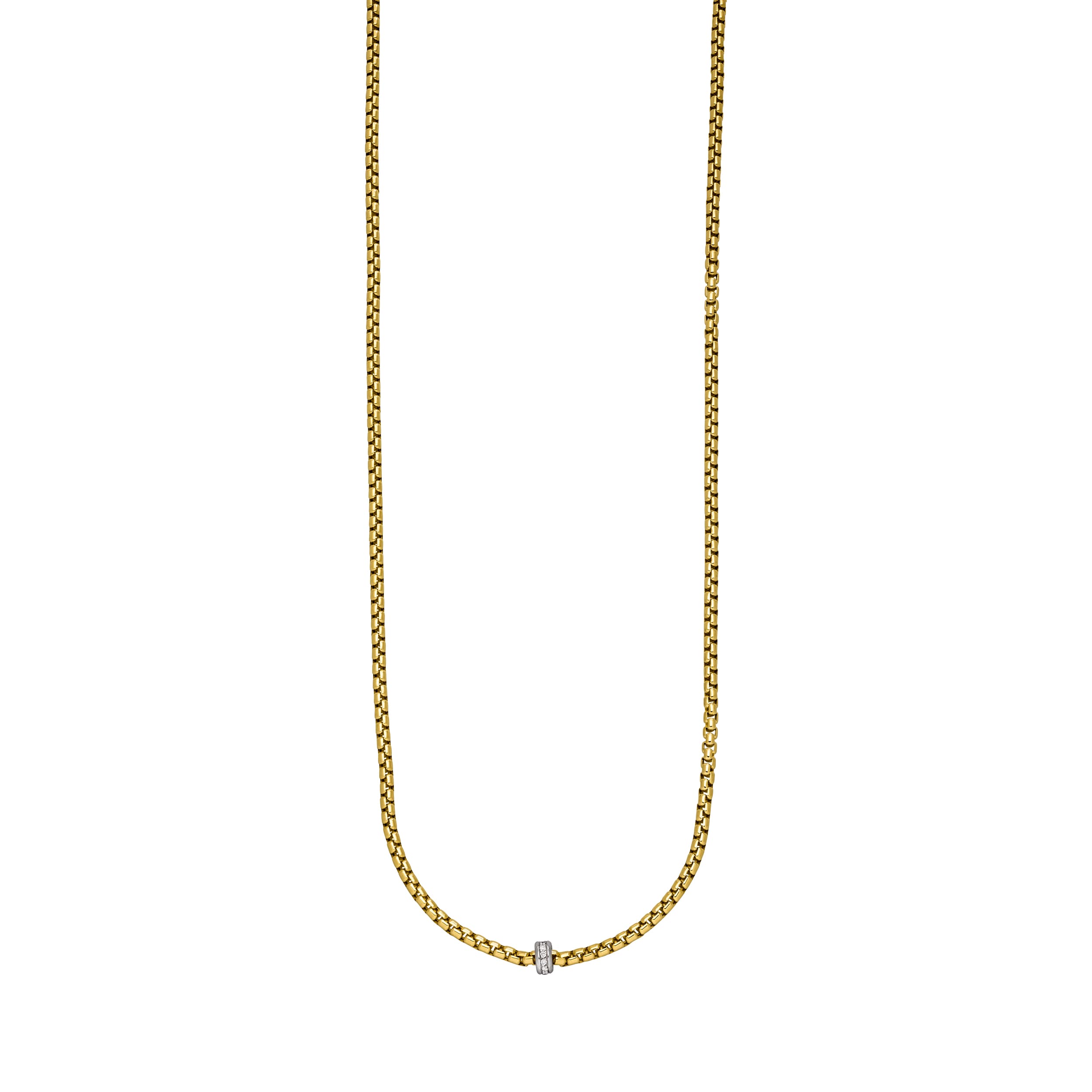 Gelbgold Collier mit Diamanten von Eugen Rühle bei Juwelier Fridrich in München