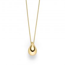 Gelbgold Collier in Tropfenform von Eugen Rühle bei Juwelier Fridrich in München
