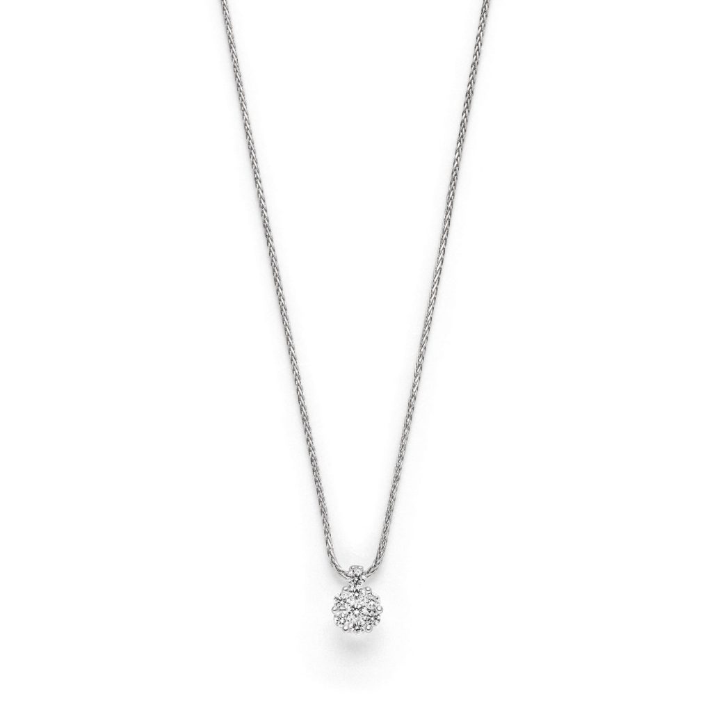 Weißgold Kette mit Diamanten von Giloy bei Juwelier Fridrich in München