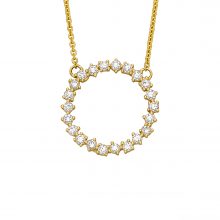 Gelbgold Collier mit Diamanten von Giloy bei Juwelier Fridrich in München