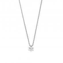 Weißgold Brillant Collier "Flame" von Hans D. Krieger bei Juwelier Fridrich in München