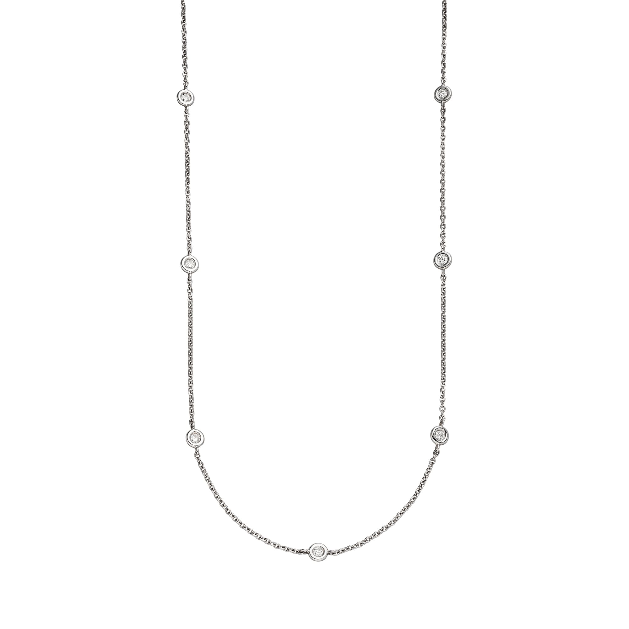 Platin Kette mit Diamanten von Helene Apitzsch bei Juwelier Fridrich in München