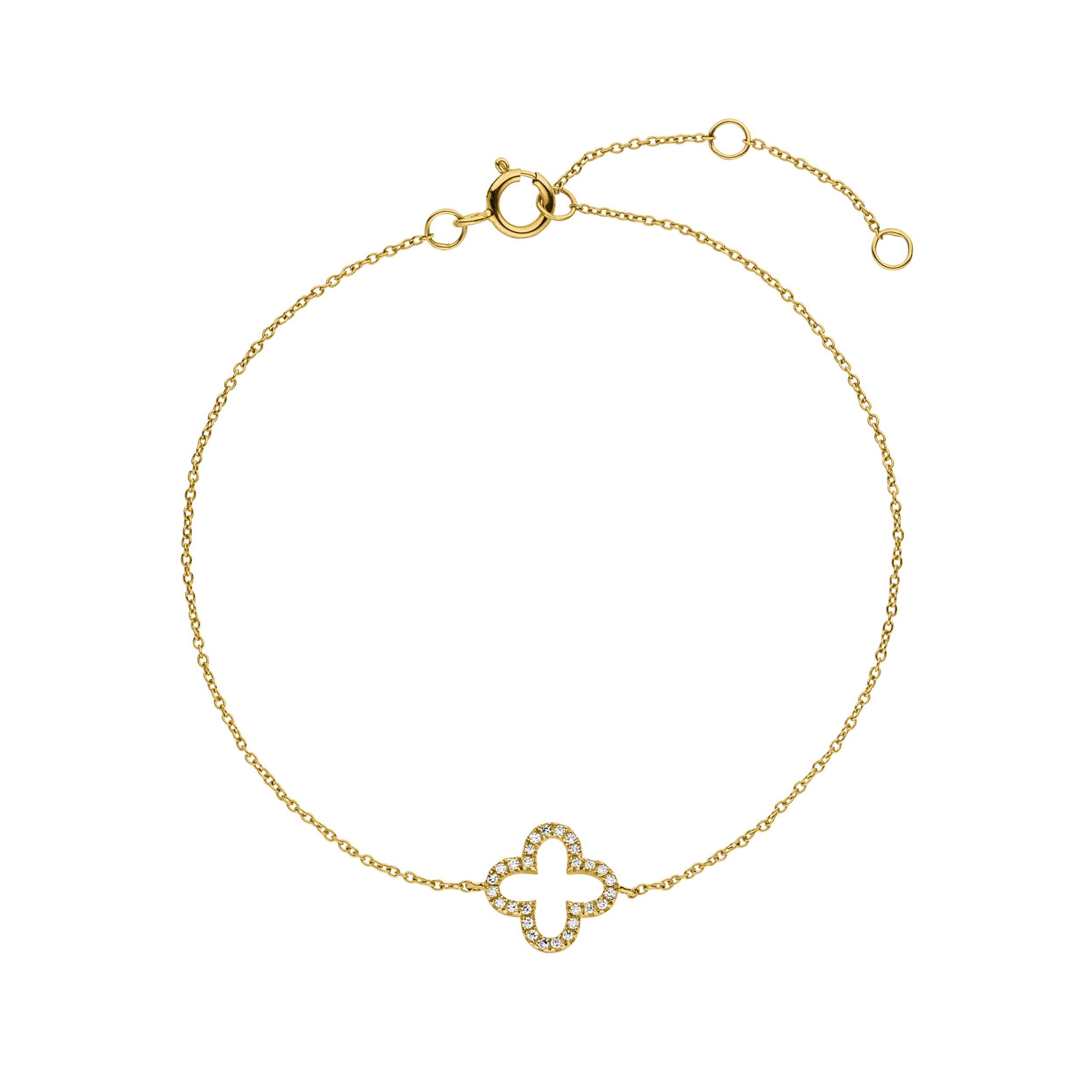 Gelbgold Armband mit Diamanten von Paukner bei Juwelier Fridrich in München