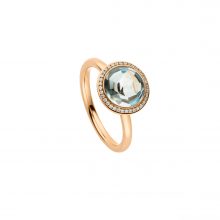 Roségold Ring mit Blautopas von Peter Fischer bei Juwelier Fridrich in München