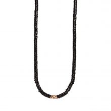 Keramik Kette mit Roségold und Diamanten von Silhouette bei Juwelier Fridrich in München