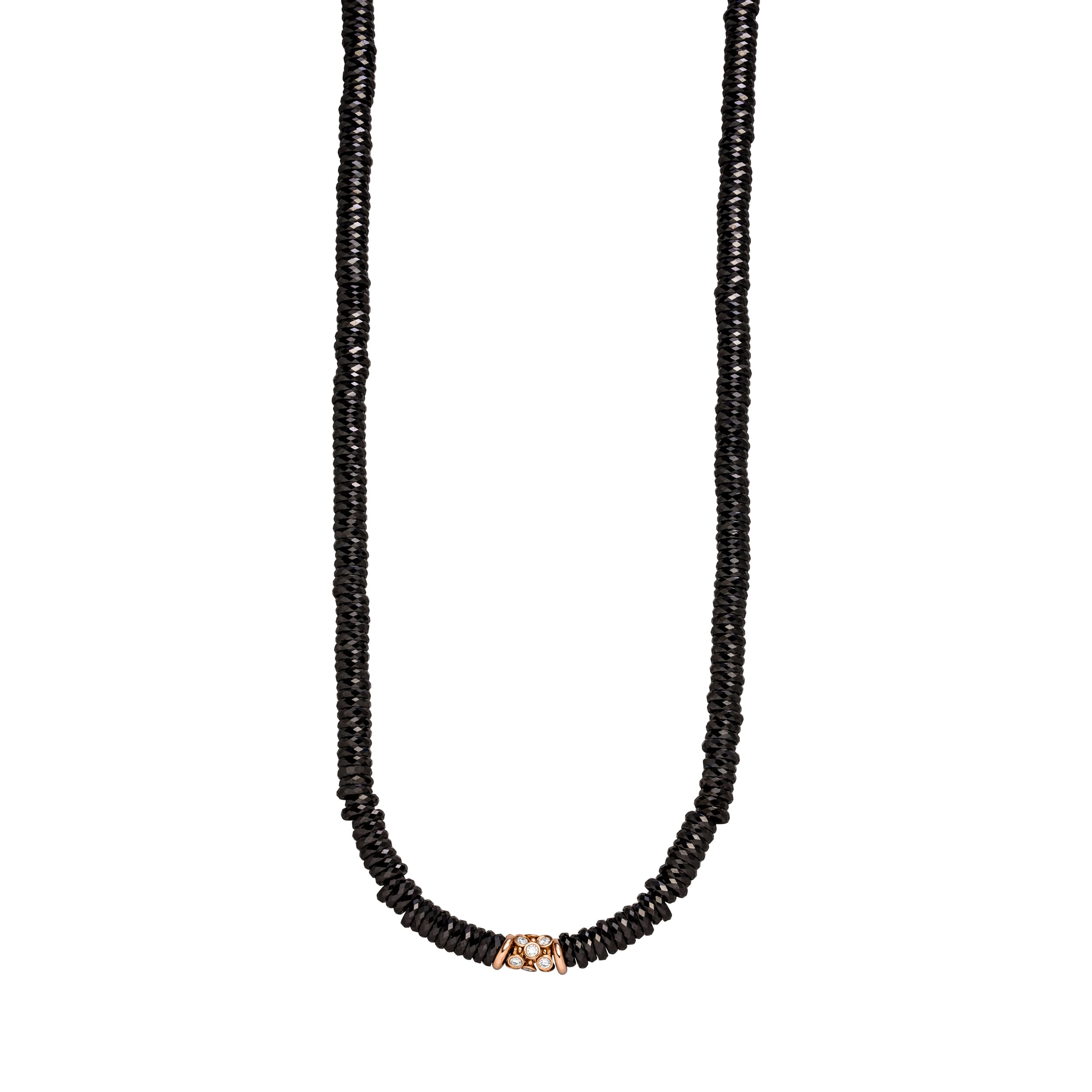 Keramik Kette mit Roségold und Diamanten von Silhouette bei Juwelier Fridrich in München