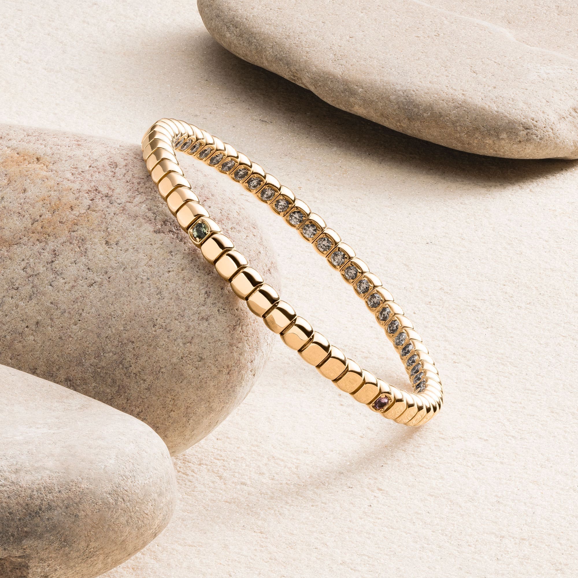 Wendearmband mit Diamanten