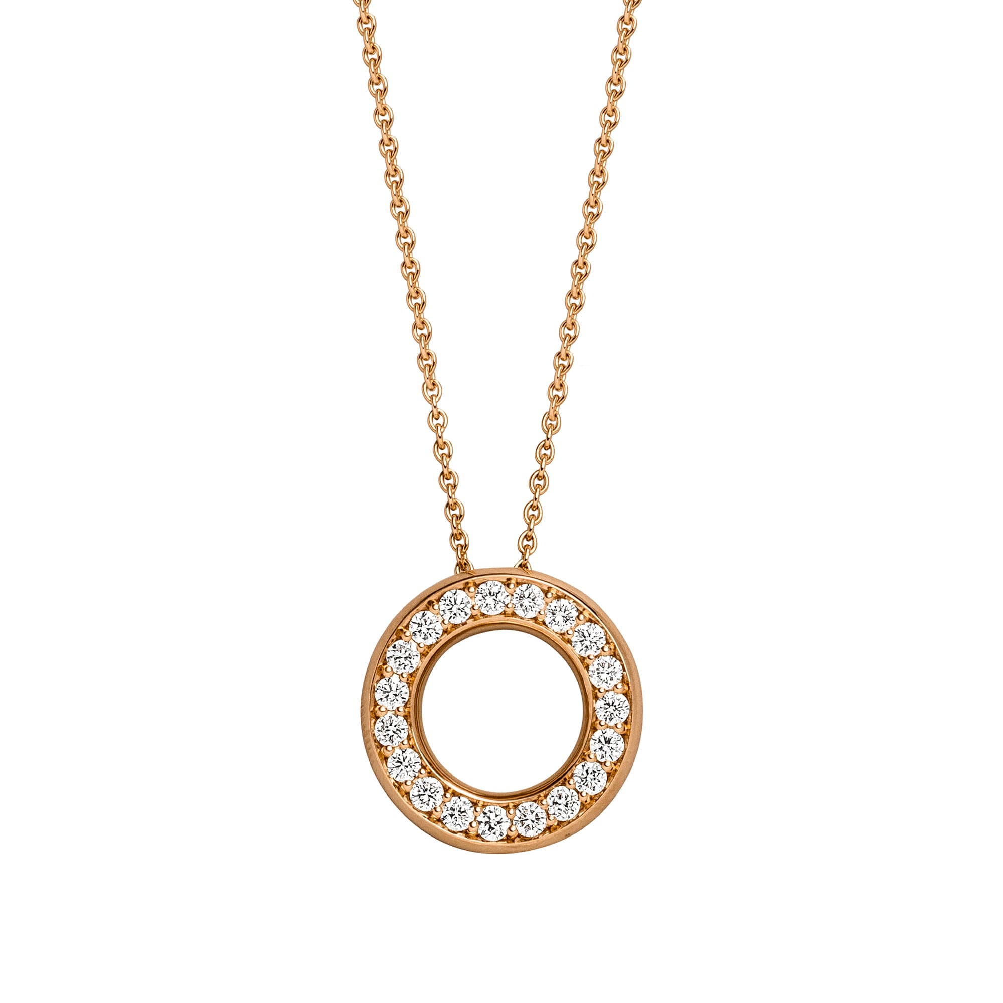 Roségold Collier mit Diamanten von Wurster bei Juwelier Fridrich in München