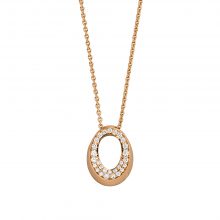 Roségold Collier mit Diamanten von Wurster bei Juwelier Fridrich in München