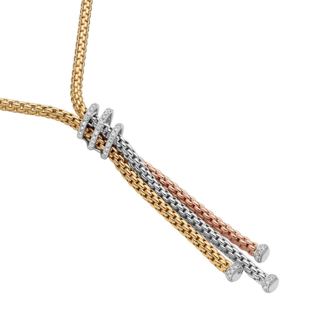 Halskette Prima mit Diamanten