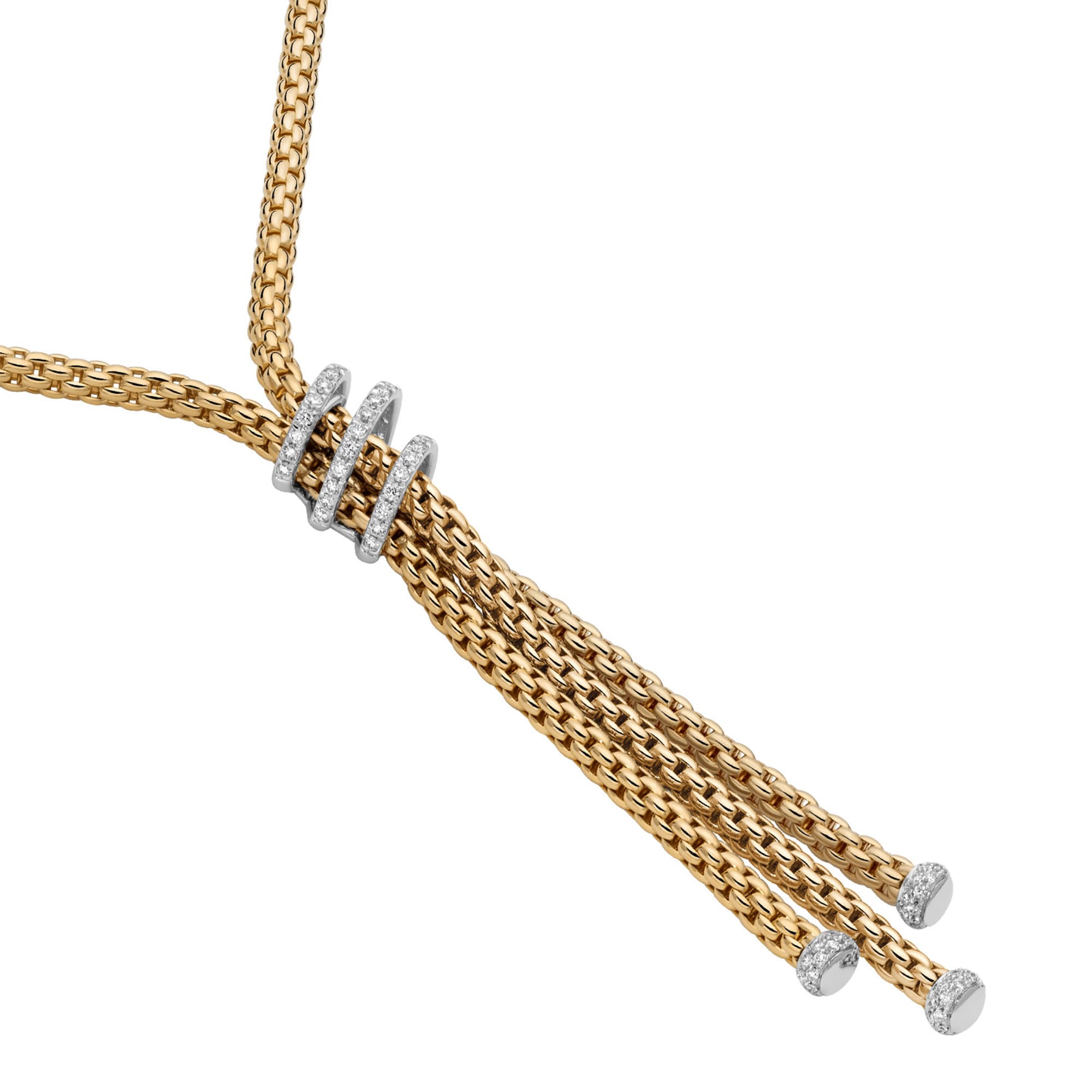 Halskette Prima mit Diamanten