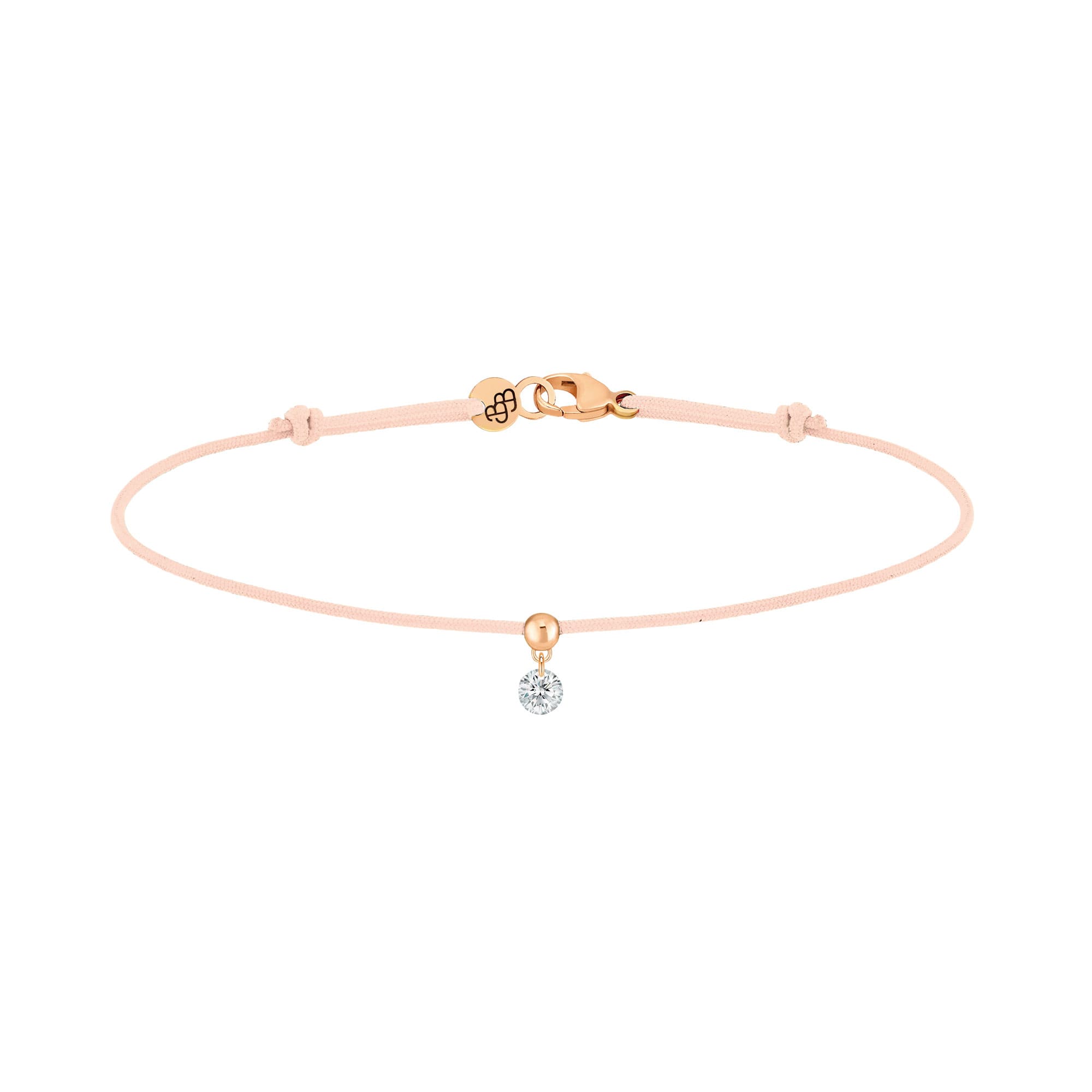 Pinkes Armband mit Diamant von La Brune et La Blonde bei Juwelier Fridrich in München