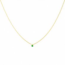Solitärcollier mit Tsavorit - 42 cm von La Brune et La Blonde bei Juwelier Fridrich in München