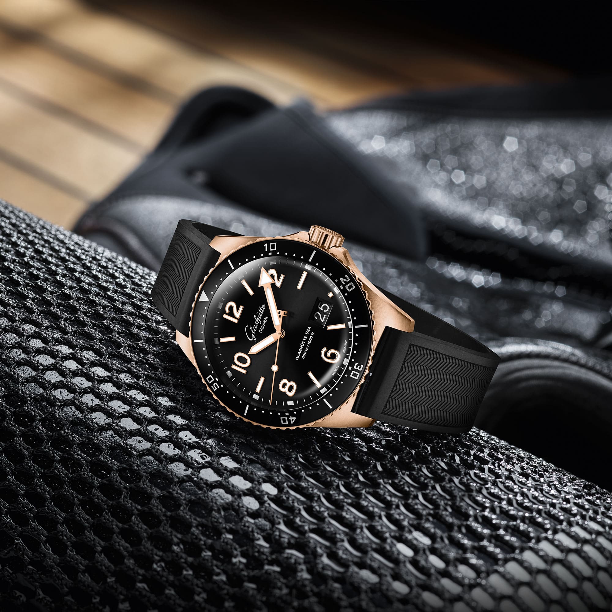 Glashütte Original SeaQ Panoramadatum bei Juwelier Fridrich in München