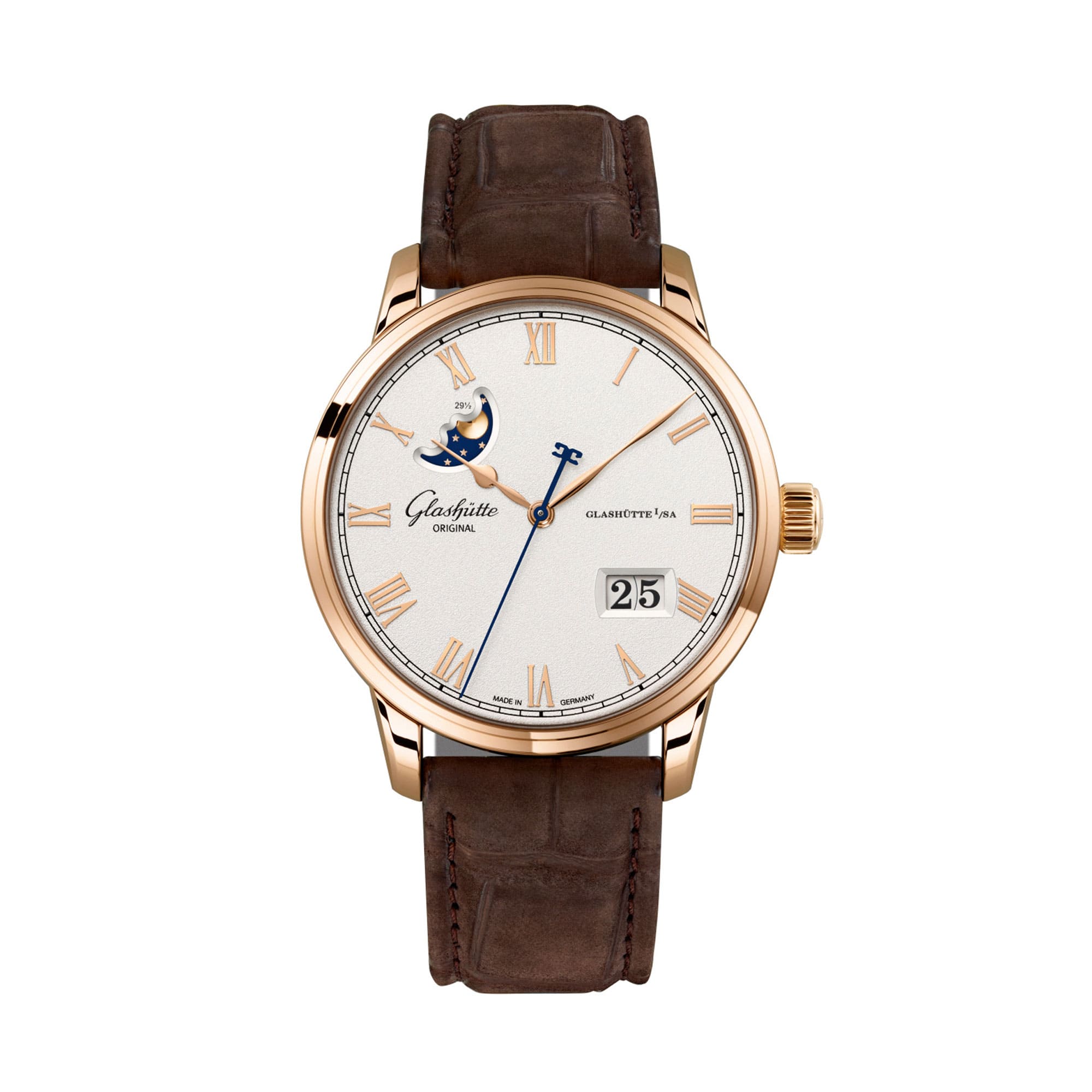 Senator Excellence Panoramadatum Mondphase von Glashütte Original bei Juwelier Fridrich in München