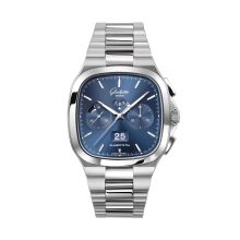Seventies Chronograph Panoramadatum von Glashütte Original bei Juwelier Fridrich in München
